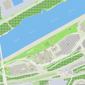 Map of Richard L. Berkley Riverfront Park