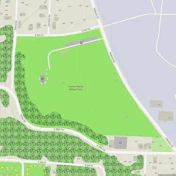 Map of Yvonne Starks Wilson Park