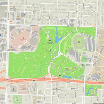 Map of War Memorial Park