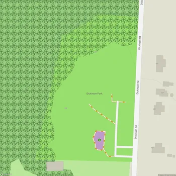 Map of Dickinson Park