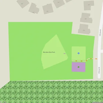 Map of Meridian Glen Park