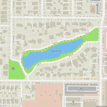 Map of Swan Lake Park