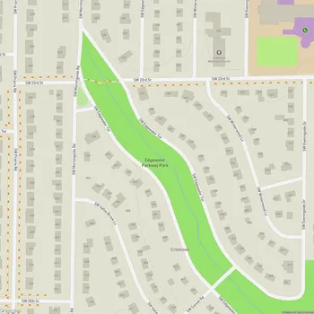Map of Edgewater Parkway Park