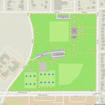 Map of Rosemont Park