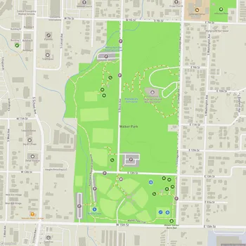 Map of Walker Park