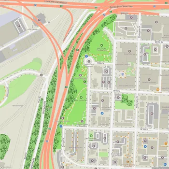 Map of Ermine Case Junior Park