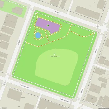 Map of Pontiac Square Park