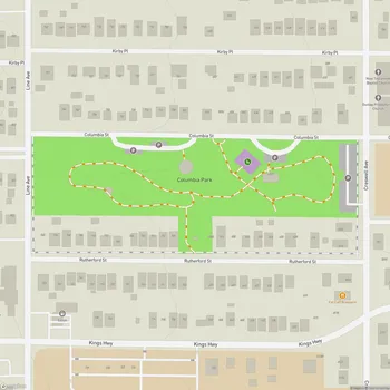 Map of Columbia Park