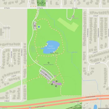Map of Hunter Park