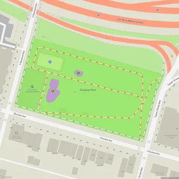 Map of Chouteau Park