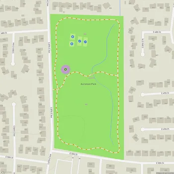 Map of Aaronson Park