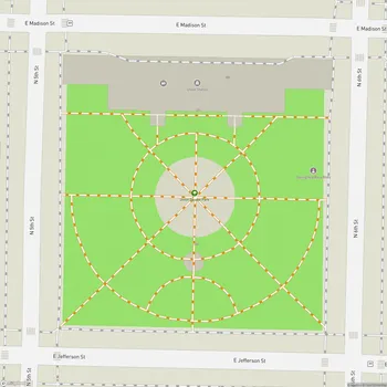 Map of Union Square Park