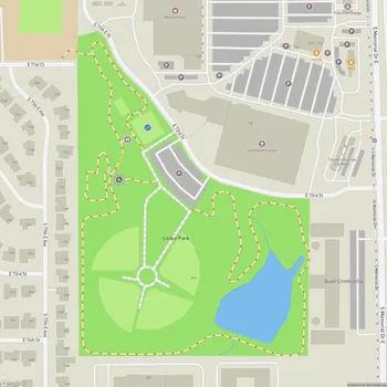 Map of Leake Park