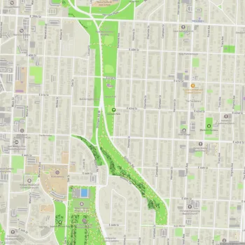Map of Gillham Park
