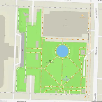 Map of Hudnut Commons