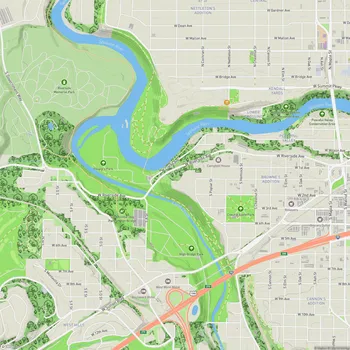 Map of High Bridge Park