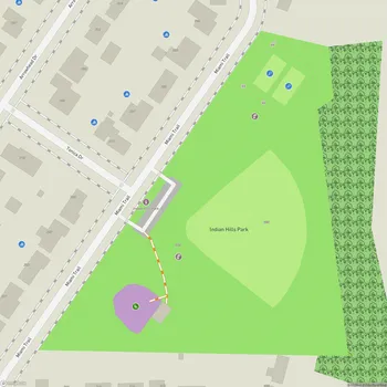 Map of Indian Hills Park