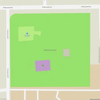 Map of West Roosevelt Park