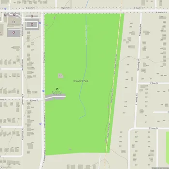 Map of Crawford Park
