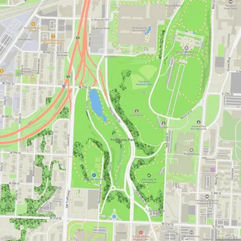 Map of Penn Valley Park