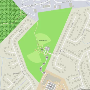 Map of Briarwood Park