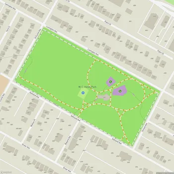 Map of W. C. Handy Park