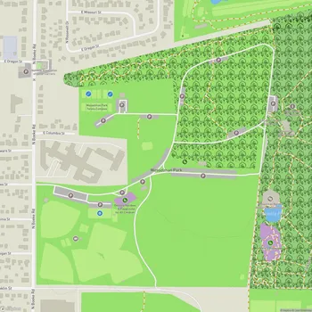 Map of Wesselman Park