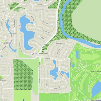 Map of White River Greenway