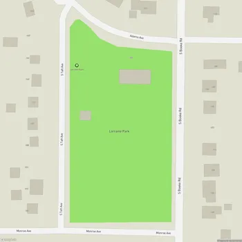 Map of Lorraine Park