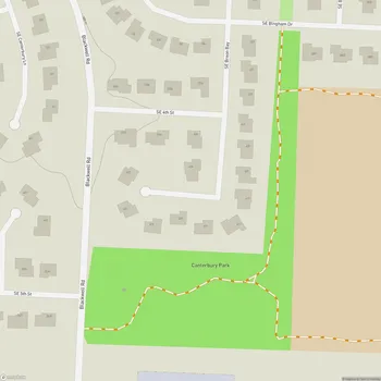 Map of Canterbury Park
