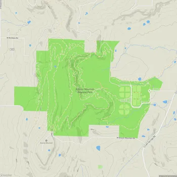 Map of Kessler Mountain Regional Park