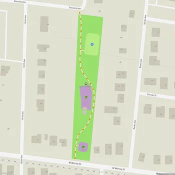 Map of Worley Street Park