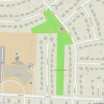 Map of Sycamore Hills Park