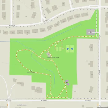 Map of Antioch Acres Park