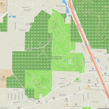 Map of Centennial Park at Millsap Mountain