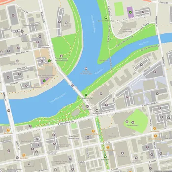 Map of RiverScape MetroPark