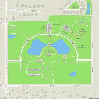 Map of Coxhall Gardens