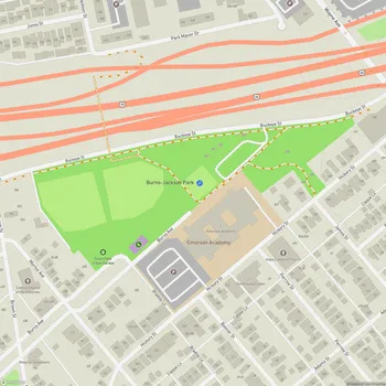 Map of Burns-Jackson Park