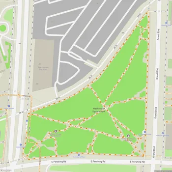 Map of Washington Square Park