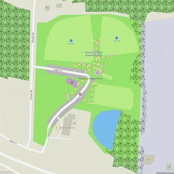 Map of American Legion Park