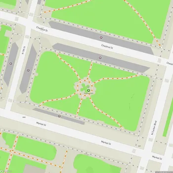 Map of Poelker Park