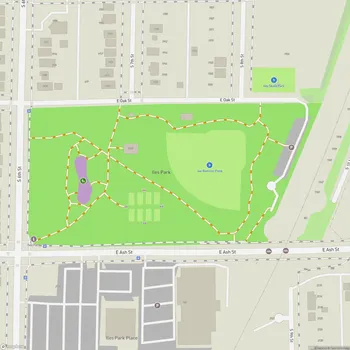 Map of Iles Park