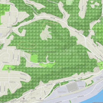 Map of Embshoff Woods