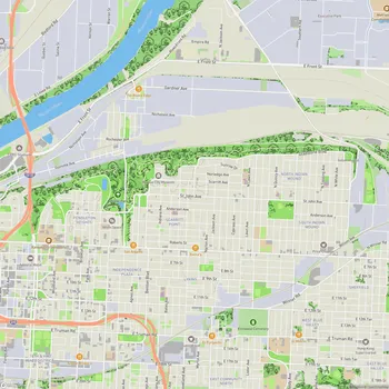 Map of Kessler Park