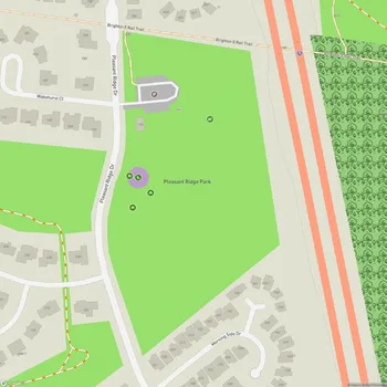 Map of Pleasant Ridge Park