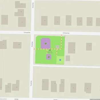 Map of Downtown Optimist Park