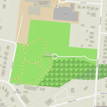 Map of Kennedy Heights Park