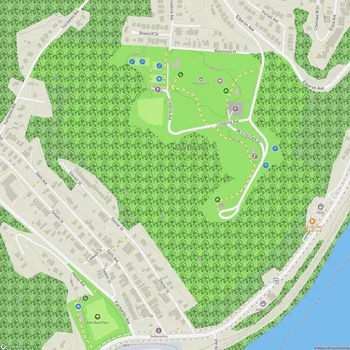 Map of Mount Echo Park