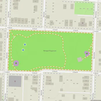 Map of Montgall Playground