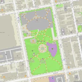 Map of Washington Park